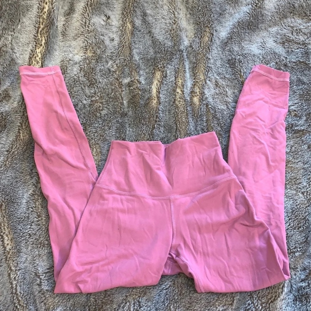 Moss rose Lululemon align pants size 2